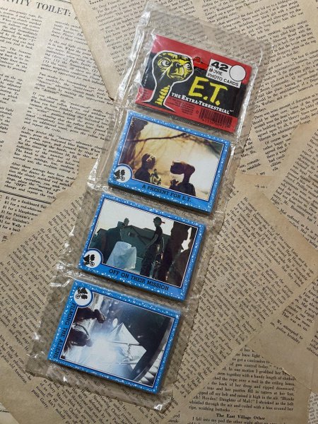 画像1: E.T./Movie Photo Card set(80s/MIP) SF-130 (1)