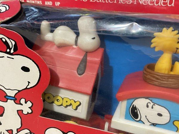 画像2: Snoopy/Wind-Up Train set(80s/MIB) PN-098 (2)