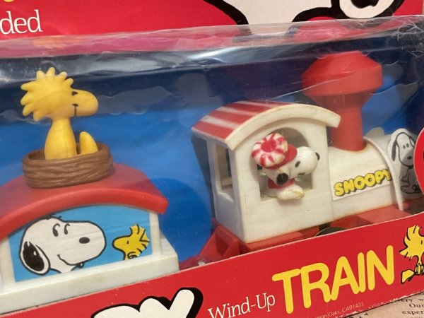 画像3: Snoopy/Wind-Up Train set(80s/MIB) PN-098 (3)