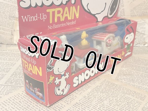 画像4: Snoopy/Wind-Up Train set(80s/MIB) PN-098 (4)