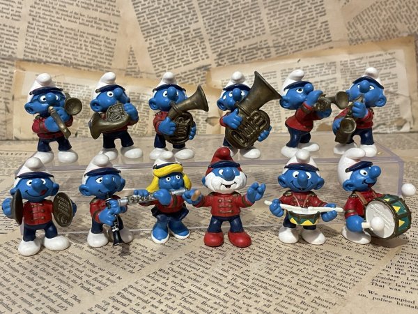 画像1: Smurf/PVC Figure set(2002) SM-224 (1)
