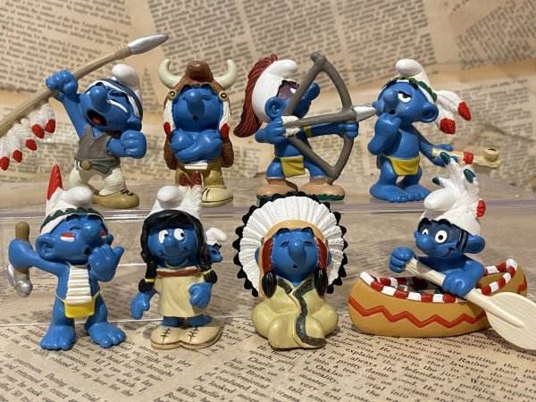 画像1: Smurf/PVC Figure set(2007) SM-229 (1)