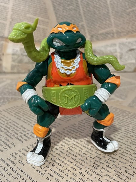画像1: TMNT/Action Figure(Shell Slammin' Mike/Loose) TM-297 (1)