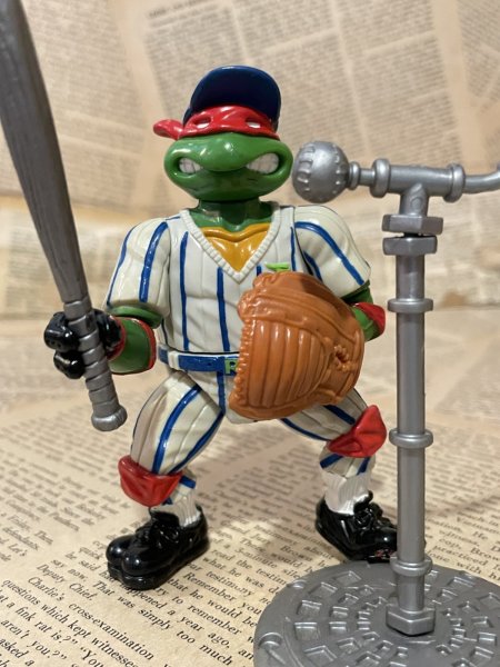 画像1: TMNT/Action Figure(Grand Slammin' Raph/Loose) TM-294 (1)