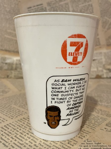 画像3: Marvel 7-11 Slurpee Cup(1975/The Falcon) MA-559 (3)
