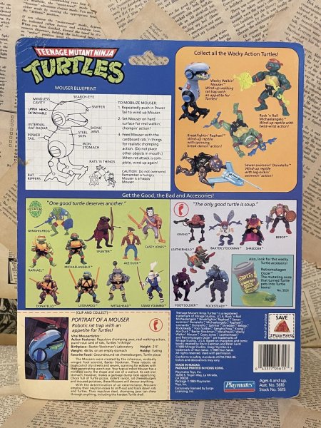 画像3: TMNT/Action Figure(Wacky Walkin' Mouser/MOC) TM-333 (3)