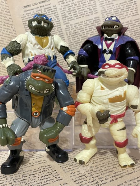 画像1: TMNT/Action Figure(Monster Turtles set/Loose) TM-335 (1)