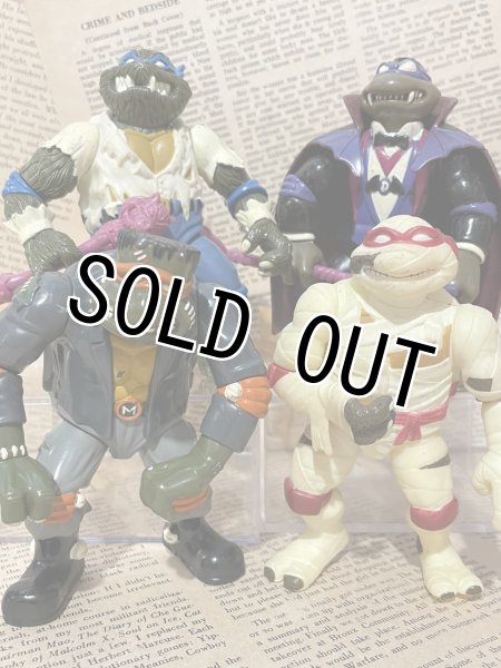 画像1: TMNT/Action Figure(Monster Turtles set/Loose) TM-335 (1)