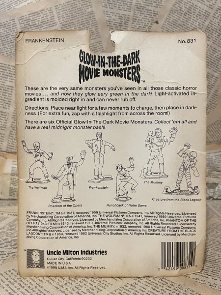 画像4: Glow-in the Dark Movie Monsters(Frankenstein/MOC) MT-414 (4)