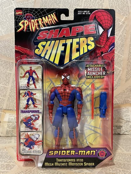 画像1: Marvel Shape Shifters/Action Figure(Spider-Man/MIB) MA-595 (1)