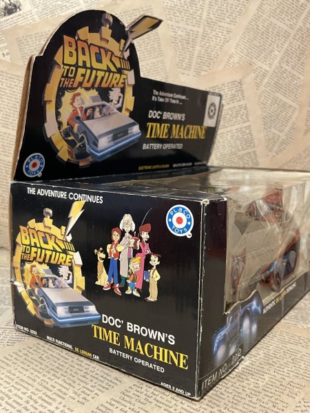 画像2: Back to the Future/Doc' Brown's Time Machine(90s/with box) MO-534 (2)