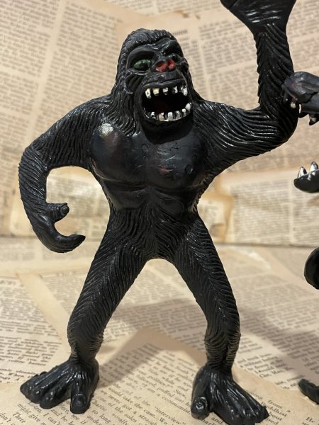 画像3: Kong & Dinosaur/Rubber Figure set(70s) MT-437 (3)