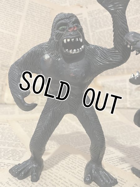 画像3: Kong & Dinosaur/Rubber Figure set(70s) MT-437 (3)