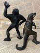 画像4: Kong & Dinosaur/Rubber Figure set(70s) MT-437 (4)