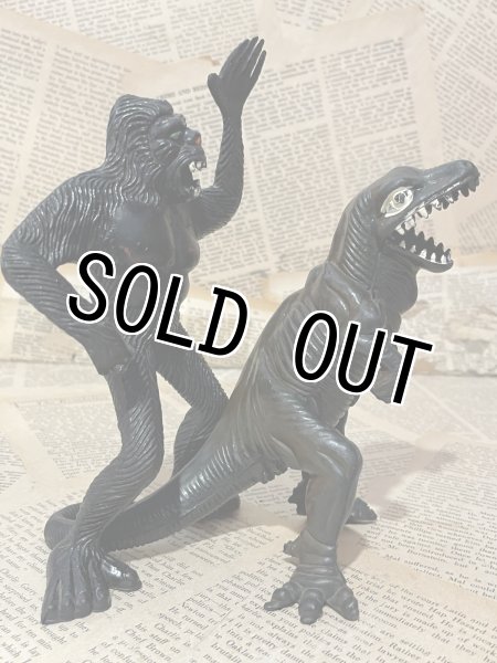 画像5: Kong & Dinosaur/Rubber Figure set(70s) MT-437 (5)