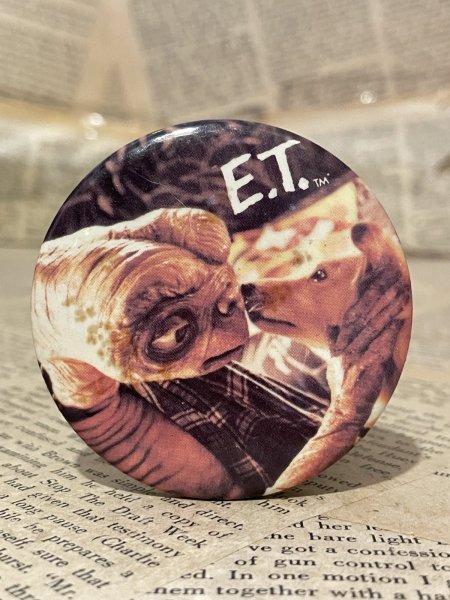 画像1: E.T./Pinback Button(80s) SF-141 (1)