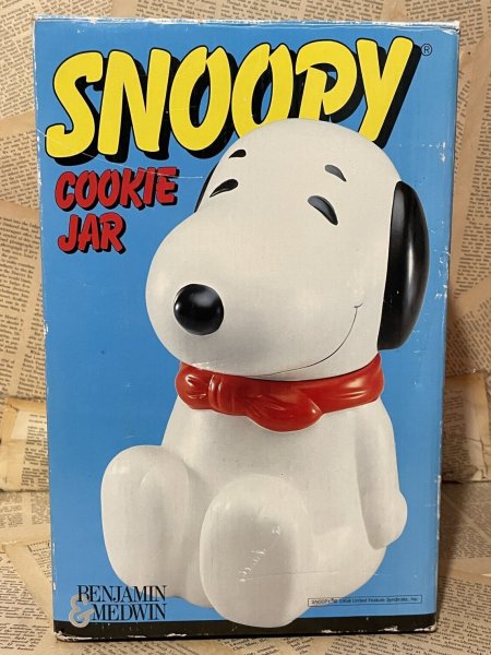 画像1: Snoopy/Cookie Jar(90s/with box) PN-099 (1)