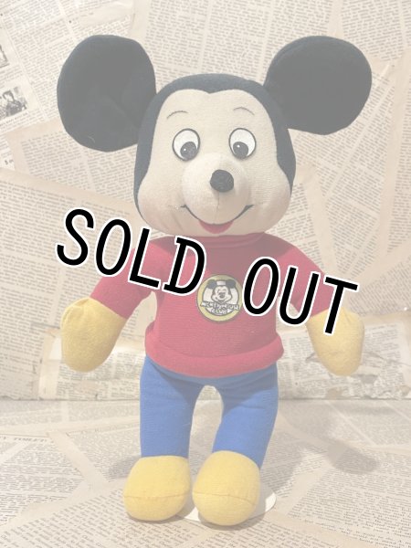 画像1: Mickey Mouse/Talking Plush(70s) DI-708 (1)
