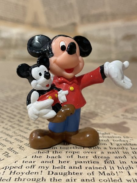 画像1: Mickey Mouse/PVC Figure(80s) DI-713 (1)