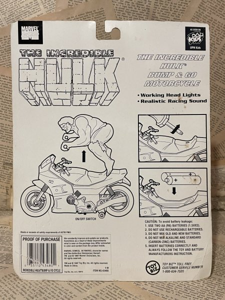 画像3: Hulk/Bump & Go Cycle(90s/MOC) MA-610 (3)