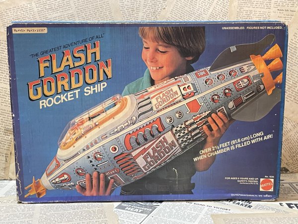 画像1: Flash Gordon/Action Figure(70s/Rocket Ship/with box) OA-288 (1)
