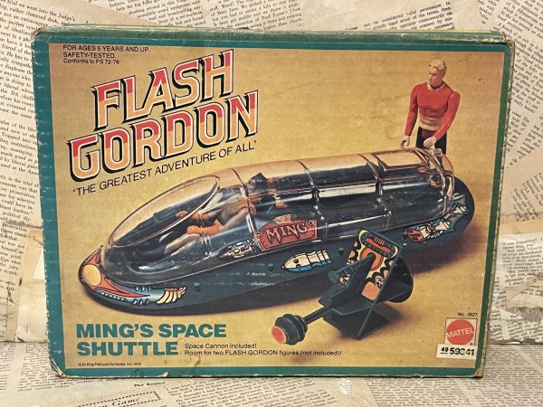 画像1: Flash Gordon/Action Figure(70s/Ming's Space Shuttle/with box) OA-287 (1)
