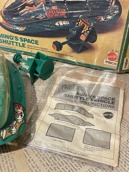 画像7: Flash Gordon/Action Figure(70s/Ming's Space Shuttle/with box) OA-287 (7)