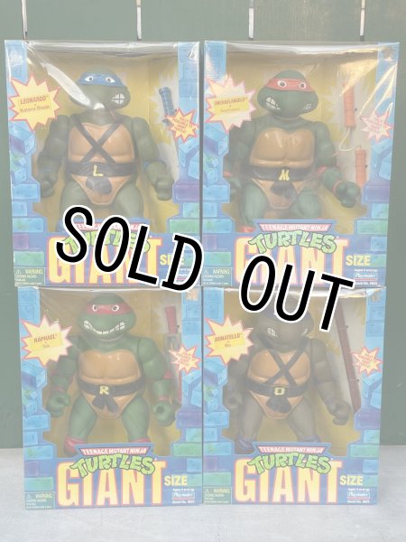 画像1: TMNT/Giant Turtles Action Figure set(90s/MIB) TM-364 (1)