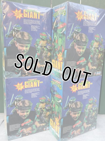 画像8: TMNT/Giant Turtles Action Figure set(90s/MIB) TM-364 (8)