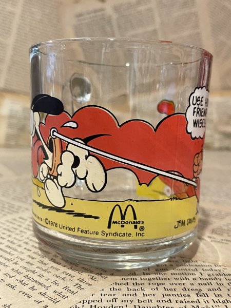 画像2: Garfield/Glass Mug(70s/McD) GF-084 (2)