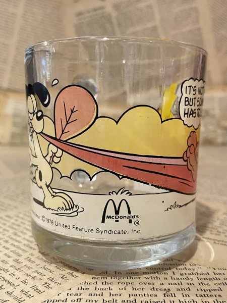 画像2: Garfield/Glass Mug(70s/McD) GF-083 (2)