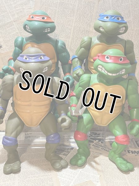 画像1: TMNT/Giant Turtles Action Figure set(90s/Loose) TM-365 (1)