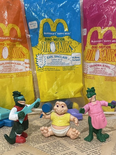 画像1: Dinosaurs/Meal Toy set(90s/Mcd) TV-130 (1)