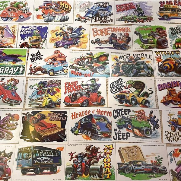 画像1: Weird Wheels//Trading Card set(80s) RF-067 (1)
