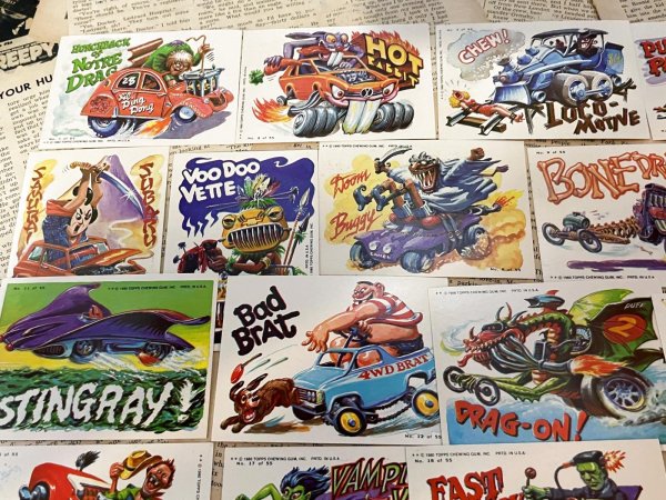画像2: Weird Wheels//Trading Card set(80s) RF-067 (2)