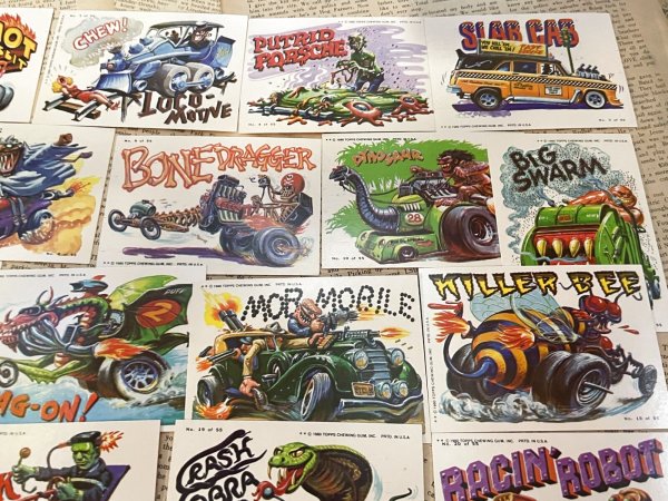 画像3: Weird Wheels//Trading Card set(80s) RF-067 (3)