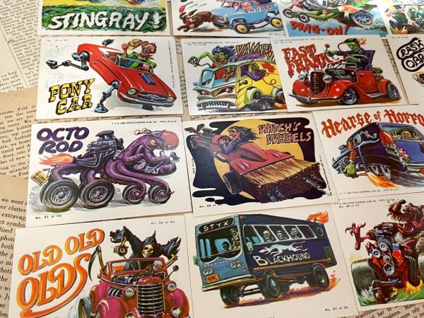 画像5: Weird Wheels//Trading Card set(80s) RF-067 (5)