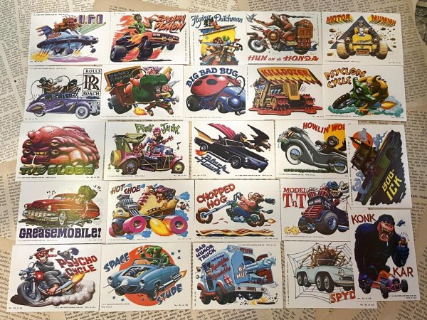 画像7: Weird Wheels//Trading Card set(80s) RF-067 (7)