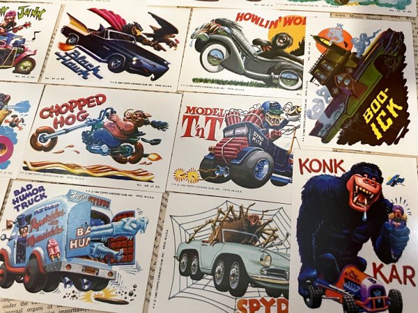画像8: Weird Wheels//Trading Card set(80s) RF-067 (8)