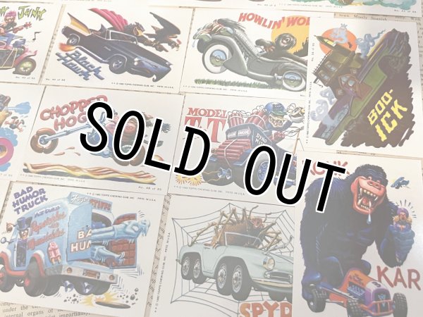 画像8: Weird Wheels//Trading Card set(80s) RF-067 (8)