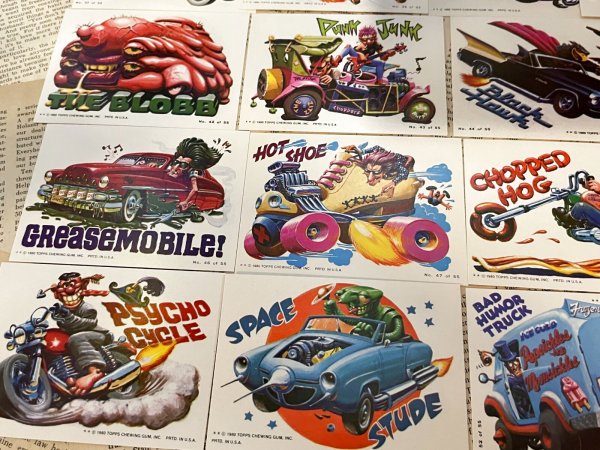 画像9: Weird Wheels//Trading Card set(80s) RF-067 (9)