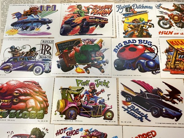 画像10: Weird Wheels//Trading Card set(80s) RF-067 (10)