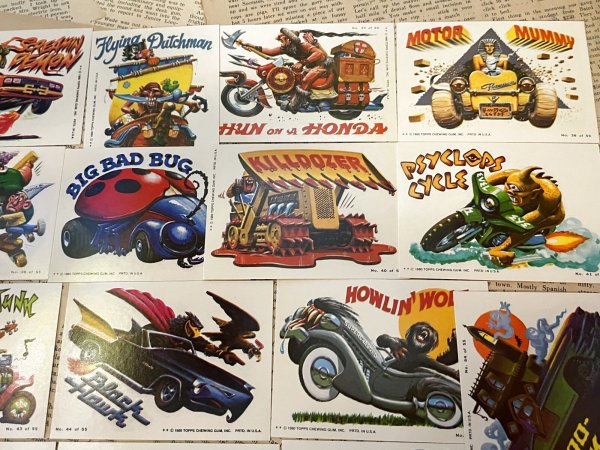 画像11: Weird Wheels//Trading Card set(80s) RF-067 (11)