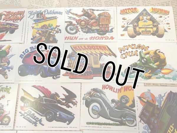 画像11: Weird Wheels//Trading Card set(80s) RF-067 (11)