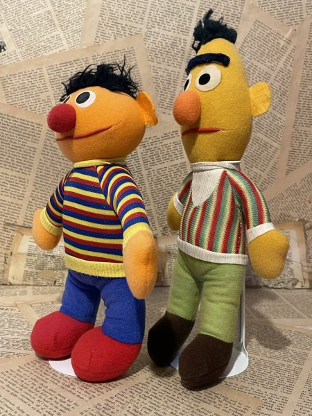 画像2: Sesame Street/Plush Doll set(70s/Ernie & Bert) JH-148 (2)