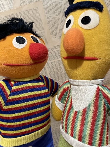 画像4: Sesame Street/Plush Doll set(70s/Ernie & Bert) JH-148 (4)