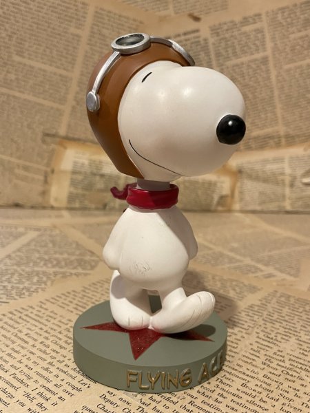 画像1: Peanuts/Bobblehead Figure(Snoopy Flying Ace) PN-101 (1)