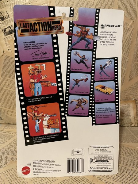画像6: Last Action Hero/Action Figure(Heat Packin' Jack/with card) MO-587 (6)