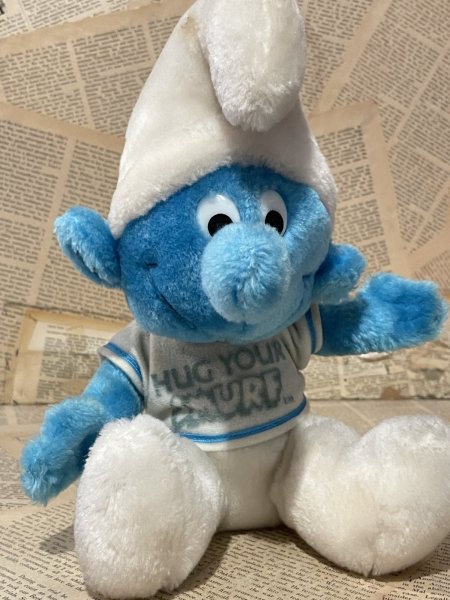 画像1: Smurf/Plush Doll(80s/Wallace berrie) SM-261 (1)