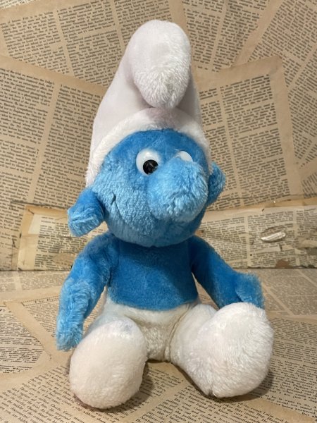 画像1: Smurf/Plush Doll(80s/Wallace berrie) SM-262 (1)